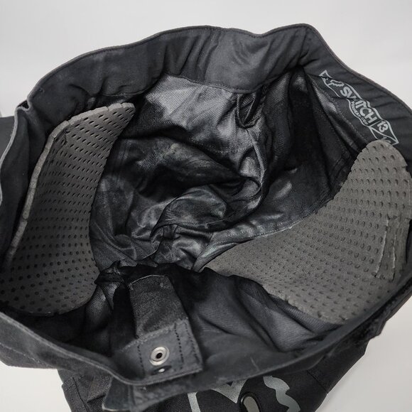 New Fox Switch Silvah Womens Jrs 13/14 MX Moto Riding Pants Convertible Zip Legs - Picture 7 of 16